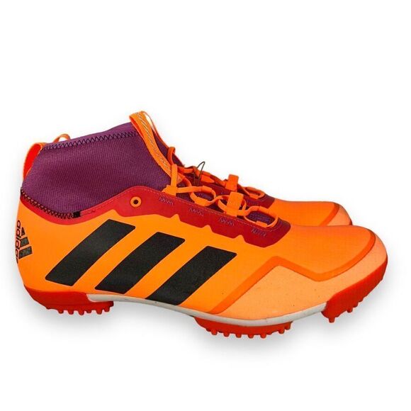 Adidas The Gravel Cycling Shoes Orange / Lilac GX1665 Men's 10.5 Women's 11.5 - Picture 4 of 12